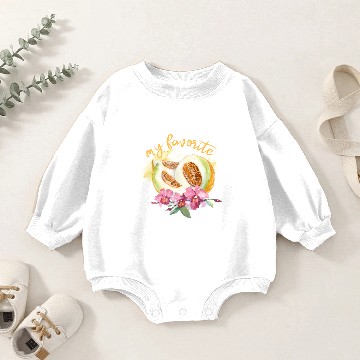 Discover My Favorite Melon Baby Romper Sweatshirts