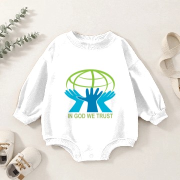 Discover IN GOD WE TRUST Baby Romper Sweatshirts