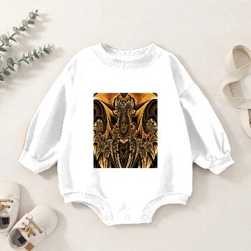 Discover batik 2 fallen angel Baby Romper Sweatshirts