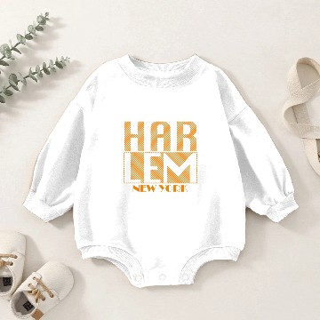 Discover Harlem New York Baby Romper Sweatshirts