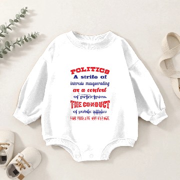 Discover Politics Baby Romper Sweatshirts