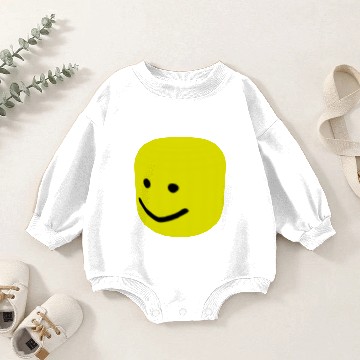 Discover Noob Big Head Dank Meme Baby Romper Sweatshirts