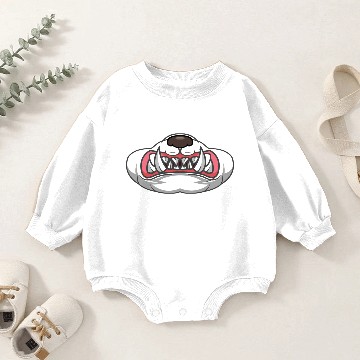 Discover grumpy dog Baby Romper Sweatshirts