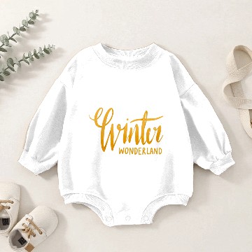 Discover Winter wonderland Baby Romper Sweatshirts