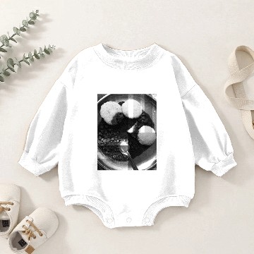 Discover i love food Baby Romper Sweatshirts