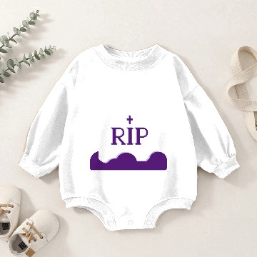 Discover Halloween Grave Graveyard Baby Romper Sweatshirts