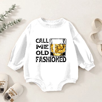 Discover Call Me Old Fashioned Baby Romper Sweatshirts