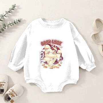Discover Lucky Cat Baby Romper Sweatshirts