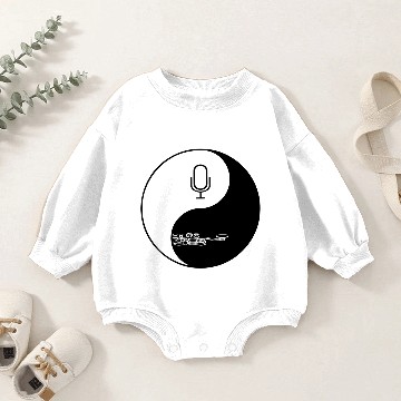 Discover YING YANG CW KEY AND MIC Baby Romper Sweatshirts