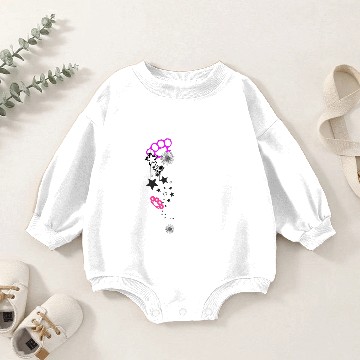 Discover knuckles stars and daisy Baby Romper Sweatshirts