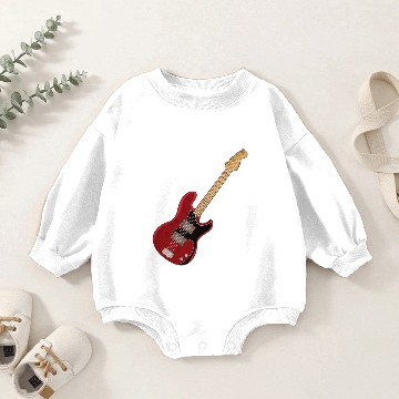 Discover Bass Guitar Hero Baby Romper Sweatshirts