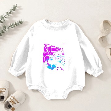 Discover new york city Baby Romper Sweatshirts