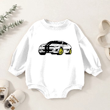 Discover Camaro Baby Romper Sweatshirts