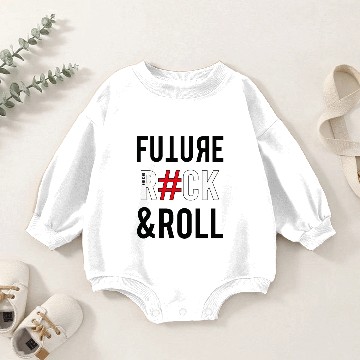 Discover Future Rock and Roll Baby Romper Sweatshirts
