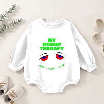Discover GROUP THERAPY Baby Romper Sweatshirts