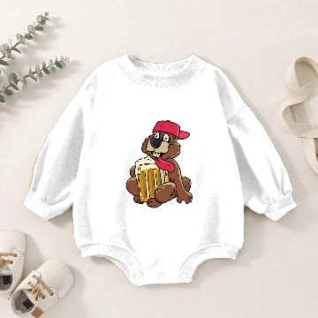 Discover Beer DRUNK squirrel 3D Baby Romper Sweatshirts