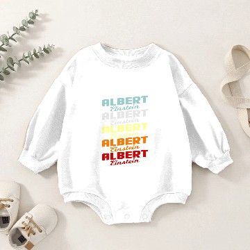 Discover Albert Einstein Baby Romper Sweatshirts