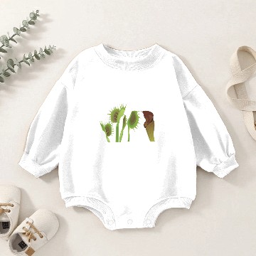 Discover Venus flytrap Carnivorous plant Baby Romper Sweatshirts