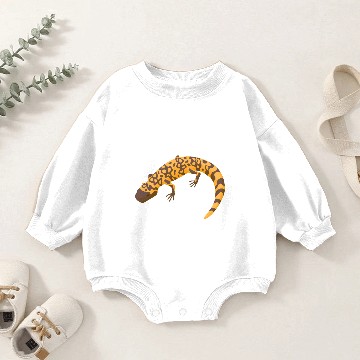 Discover Gecko Lizard Salamander Baby Romper Sweatshirts
