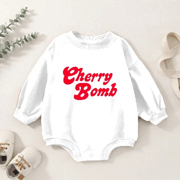 Discover Cherry bomb Baby Romper Sweatshirts