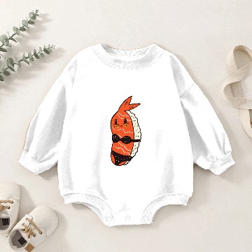 Discover Sushi Bikini Baby Romper Sweatshirts
