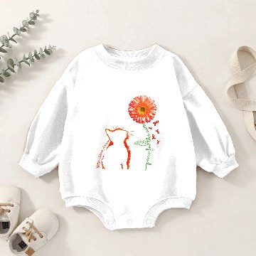Discover Paws For The Cure Multiple Sclerosis Awareness Cat Baby Romper Sweatshirts