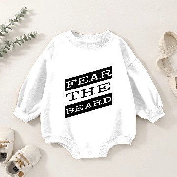 Discover beard - Fear the beard Baby Romper Sweatshirts