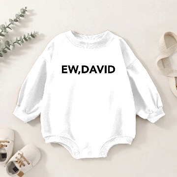 Discover Ew David Baby Romper Sweatshirts