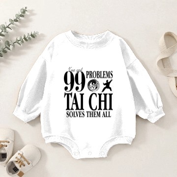 Discover Tai Chi Baby Romper Sweatshirts