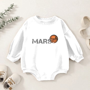 Discover Nuke Mars Baby Romper Sweatshirts