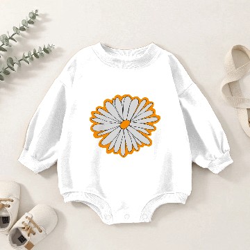 Discover Spring Daisy Tri blend Baby Romper Sweatshirts