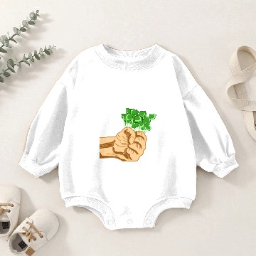 Discover Construction site construction worker funny gift Baby Romper Sweatshirts