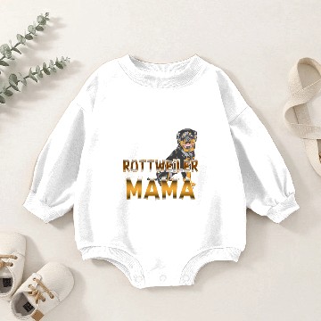 Discover Proud Rottweiler Mom Baby Romper Sweatshirts