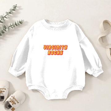 Discover virginity rocks Baby Romper Sweatshirts