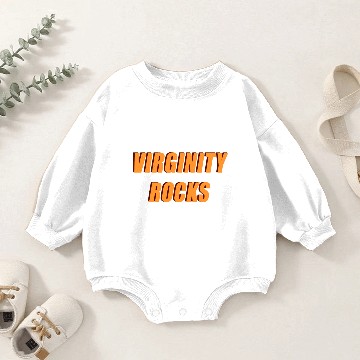 Discover virginity rocks Baby Romper Sweatshirts