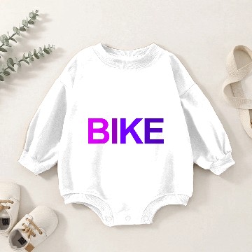 Discover Bike Baby Romper Sweatshirts