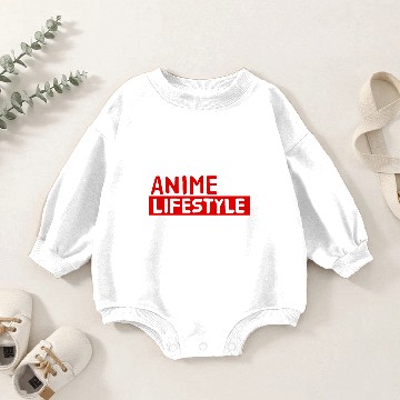 Discover Anime Lifestyle Baby Romper Sweatshirts