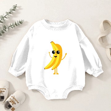 Discover Banana Baby Romper Sweatshirts
