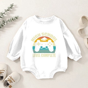 Discover High School Level Complete Baby Romper Sweatshirts
