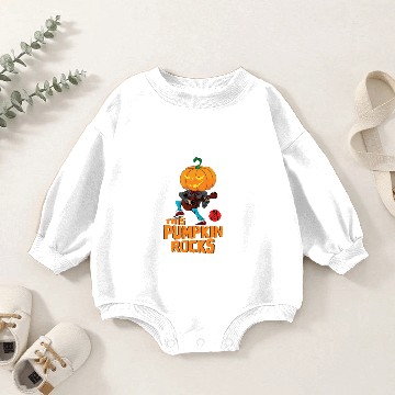 Discover Rock and Roll Halloween Baby Romper Sweatshirts