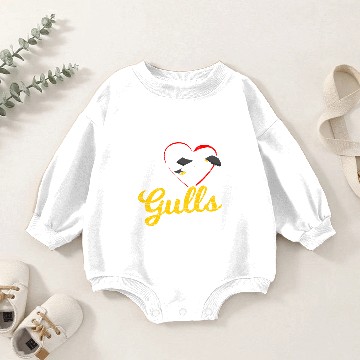 Discover Seagull Baby Romper Sweatshirts