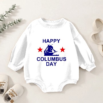 Discover Columbus Day - 1492 - USA - United States Baby Romper Sweatshirts