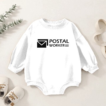 Discover Postal worker b Baby Romper Sweatshirts