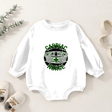 Discover Cardiac Nurse Baby Romper Sweatshirts