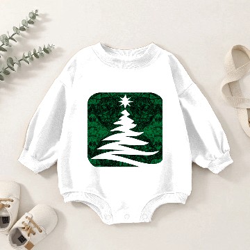Discover Cool Chrismas Tree Batik Baby Romper Sweatshirts