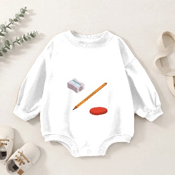 Discover Old School Computer PC Technology Baby Romper Sweatshirts