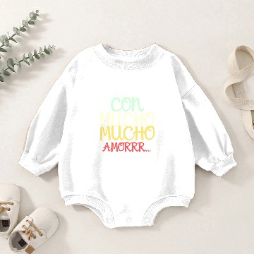 Discover walter mercado Con mucho mucho Amor Baby Romper Sweatshirts