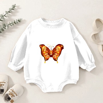 Discover Butterfly Insect Woman Gift Baby Romper Sweatshirts