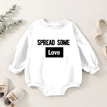 Discover spread love Baby Romper Sweatshirts