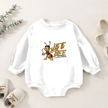Discover Let It Bee bee beekeeper beekeeping honey bee colo Baby Romper Sweatshirts